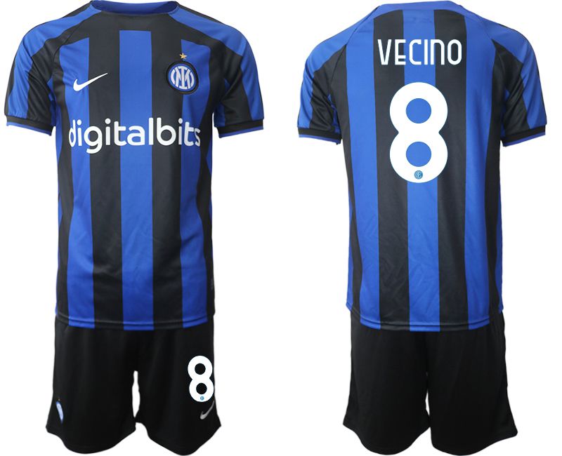 Men 2022-2023 Club Inter Milan home blue #8 Soccer Jersey->inter milan jersey->Soccer Club Jersey